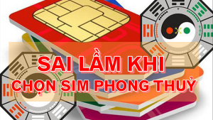 Những sai lầm khi chọn sim phong thuỷ nhất định bạn phải biết 