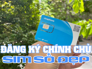 Thủ tục đăng ký chính chủ cho sim số đẹp Vinaphone