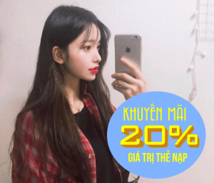 Vinaphone khuyến mãi tặng 20% giá trị thẻ nạp ngày 7/2/2022