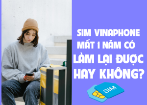 Sim Vinaphone bị mất 1 năm còn có thể làm lại không?