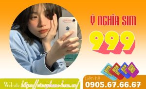 Luận giải ý nghĩa của sim Tam hoa 999 "Tam Trường Cửu" siêu may mắn